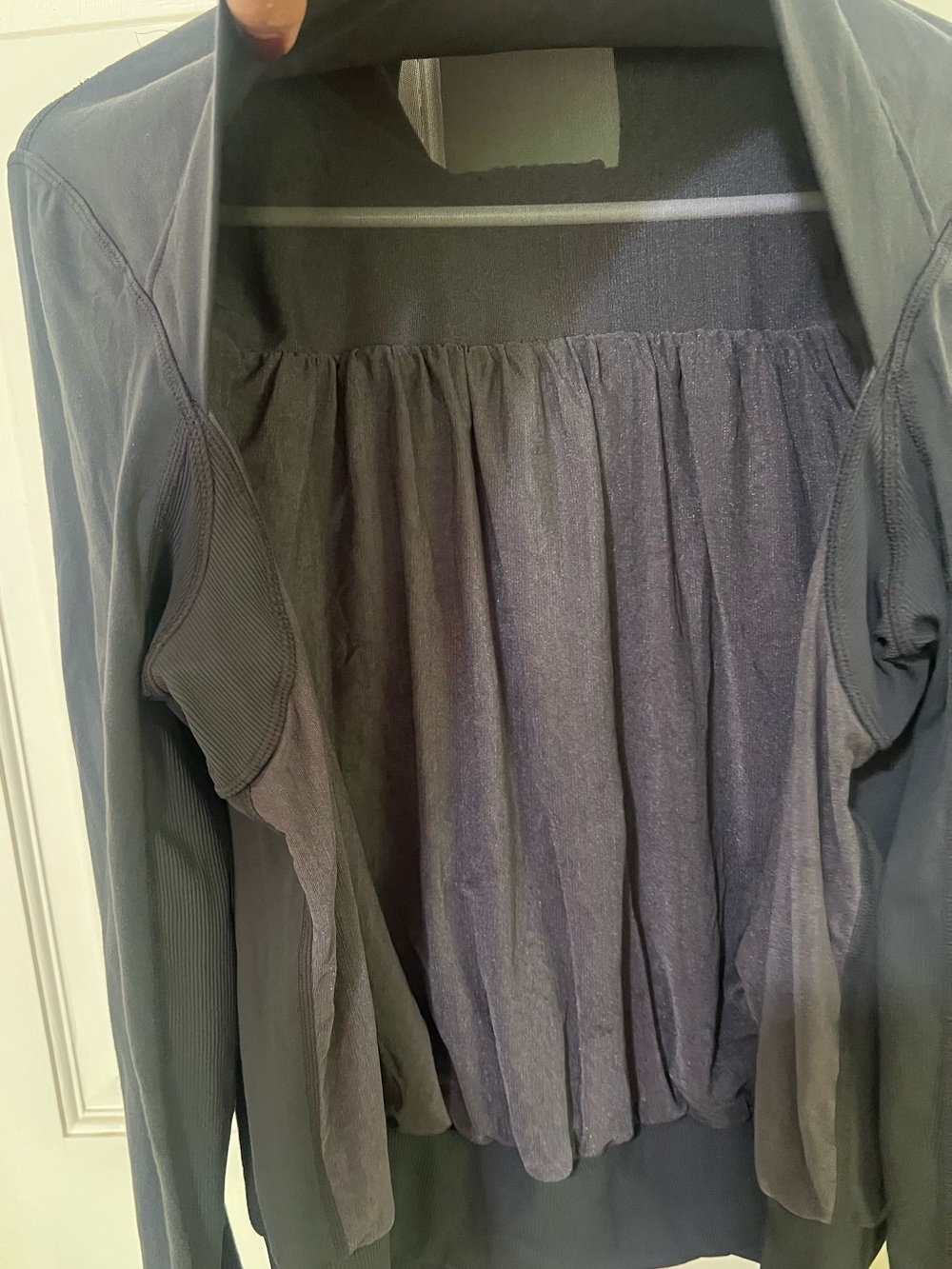 LULULEMON GET STARTED MESH DRAPE-BACK CROPPED JACKET - Picture 6 of 10